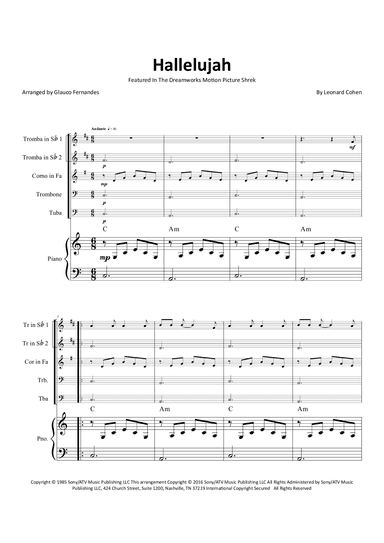 Hallelujah (arr. Glauco Fernandes)
