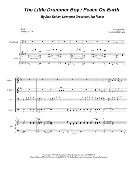 Peace On Earth (arr. Stephen DeCesare)