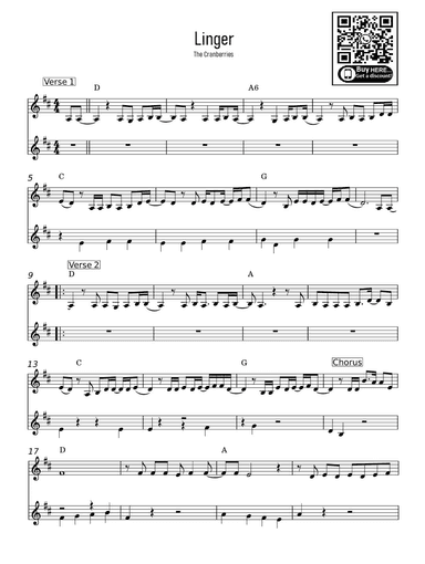 Linger (arr. eduardo)
