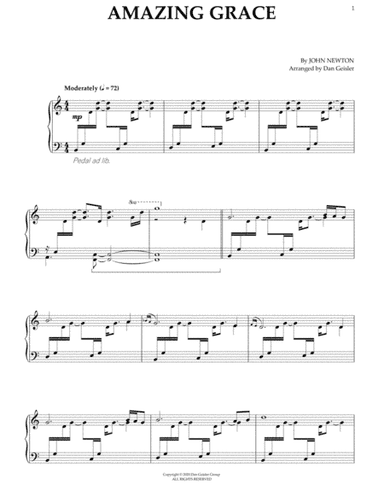 Amazing Grace in the Time of Covid (arr. Dan Geisler)