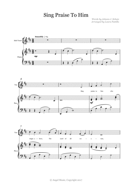 Sing Praise to Him (arr. Laura Pattillo)