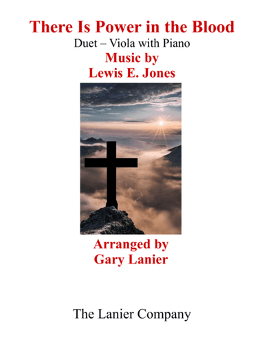 Gary Lanier: THERE IS POWER IN THE BLOOD (Duet – Viola & Piano with Parts) (arr. Gary Lanier)