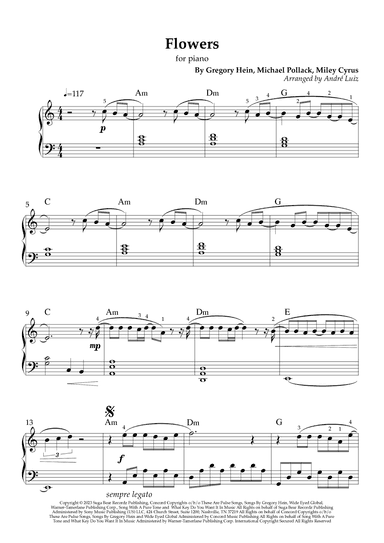 Flowers (arr. André Luiz Nunes da Silva)