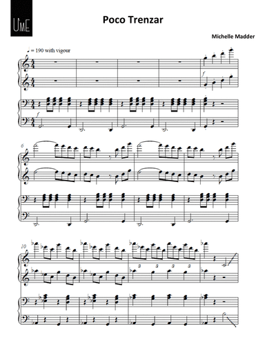 Poco Trenzar - Piano Duet
