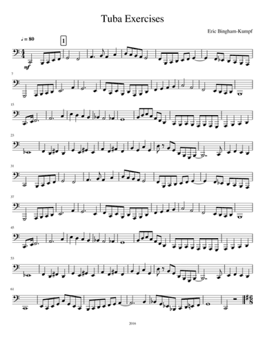 Tuba Exercises