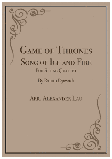 Game Of Thrones (arr. Alexander Lau)