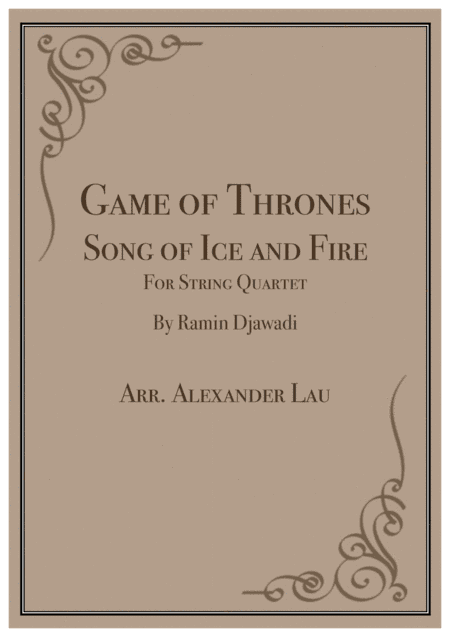 Game Of Thrones (arr. Alexander Lau)