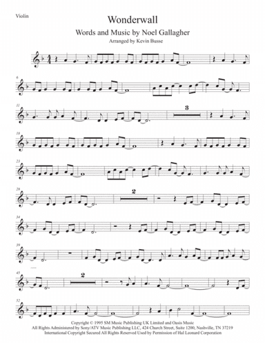 Wonderwall (arr. Kevin Busse)