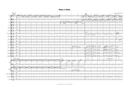 The Water is Wide Vocal Duet or Vocal Solo with Big band (arr. Daryl McKenzie)