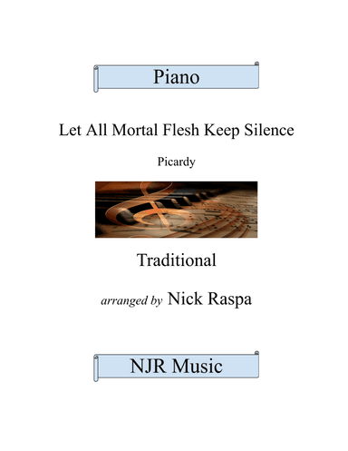 Let All Mortal Flesh Keep Silence (adv int piano) (arr. Nick Raspa)