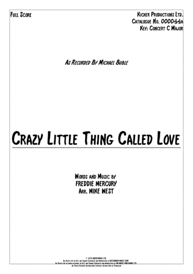 Crazy Little Thing Called Love (arr. Mike West)
