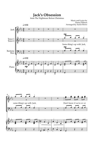 Jack's Obsession (arr. Aaron Howe)