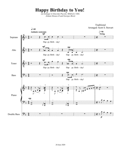 Happy Birthday to You! (arr. Scott S. Stewart)
