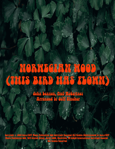 Norwegian Wood (this Bird Has Flown) (arr. Jeff Tincher)