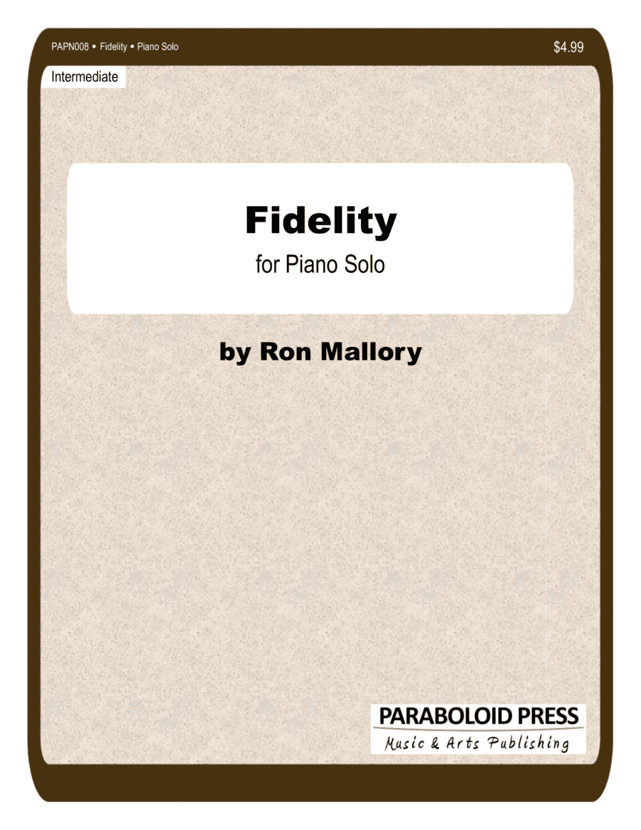 Fidelity (Piano Solo)