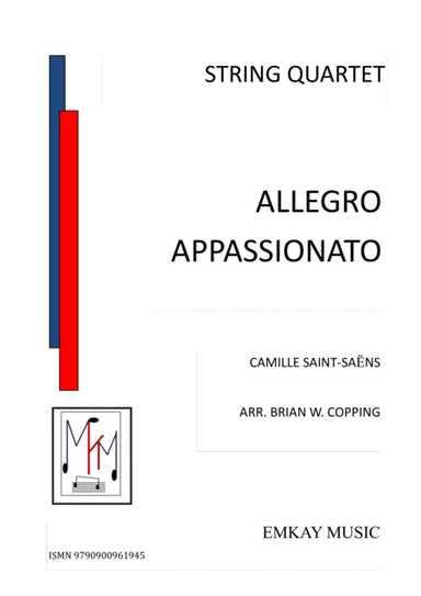 ALLEGRO APPASSIONATO - STRING QUARTET (arr. BRIAN W. COPPING)