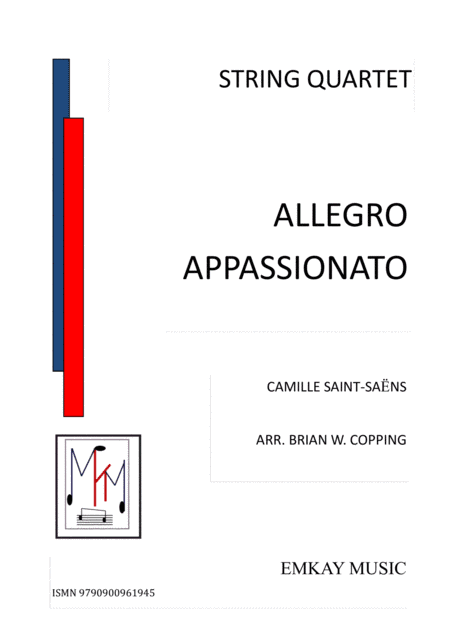 ALLEGRO APPASSIONATO - STRING QUARTET (arr. BRIAN W. COPPING)