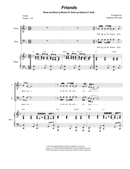 Friends (arr. Stephen DeCesare)