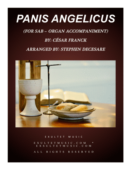 Panis Angelicus (for SAB and Organ) (arr. Stephen DeCesare)