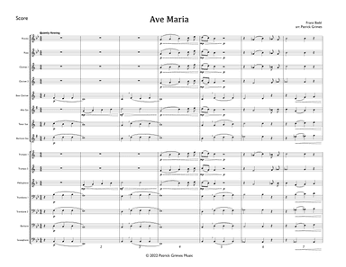 Ave Maria (arr. Patrick Grimes)