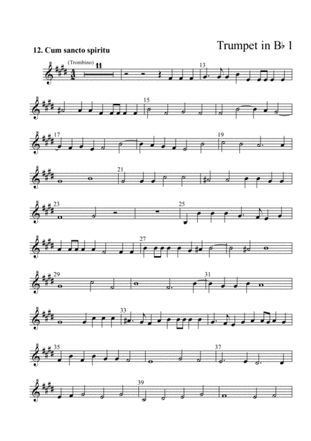 A. Vivaldi - 'Cum sancto spiritu', XII mvt. from 'Gloria in D major', RV 589, arr. for Brass Quintet (arr. Xlomeg)