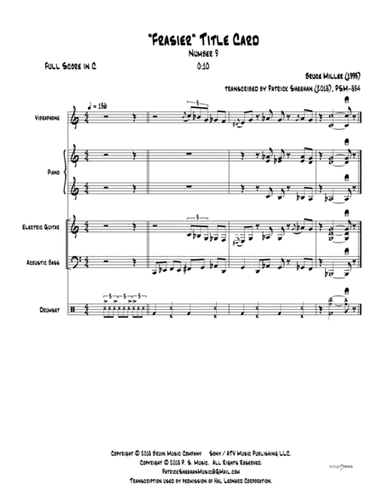 Frasier Cues (arr. Patrick Sheehan)