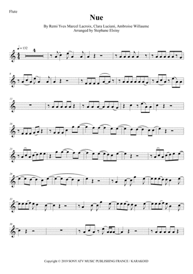 Nue (arr. Stephane ELSINY)