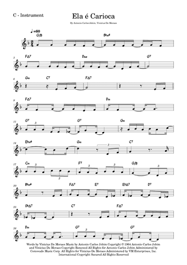 Ela 'e Carioca (arr. Fabio Eduardo de Oliveira)