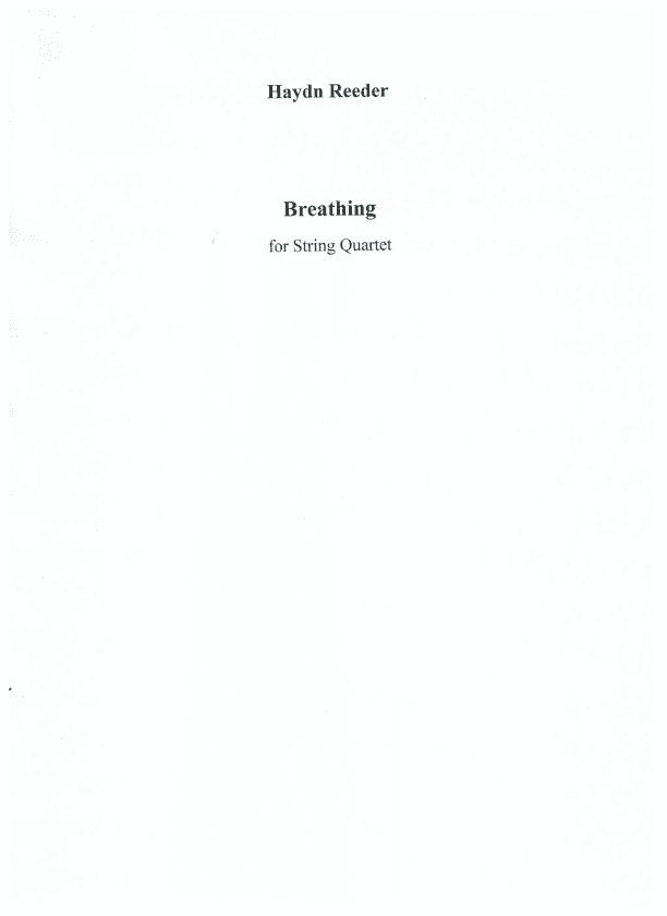 Breathing - Score Only