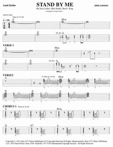 Stand By Me (arr. Jorge Juárez)