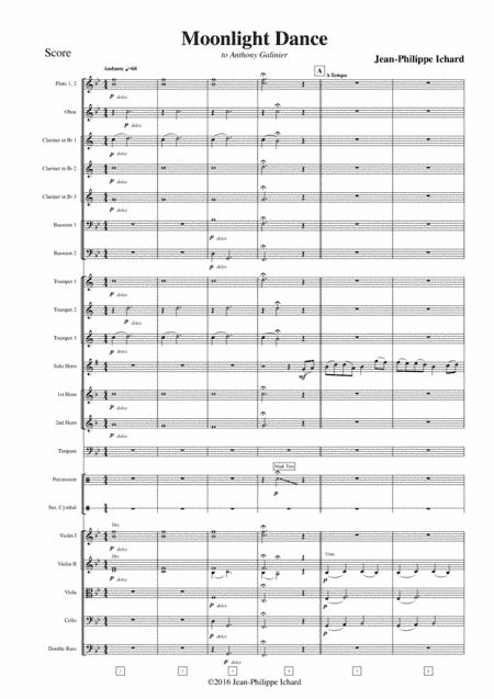 Moonlight Dance - Symphonic Version (Full Score + Parts)