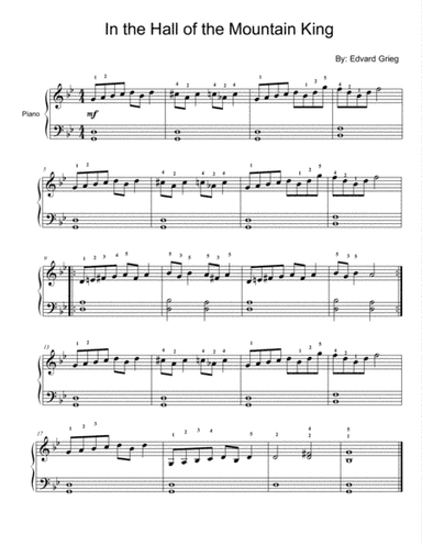 In The Hall Of The Mountain King (arr. Thomas Jancso)