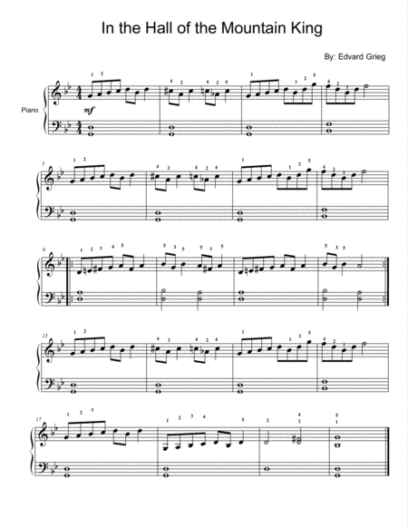 In The Hall Of The Mountain King (arr. Thomas Jancso)