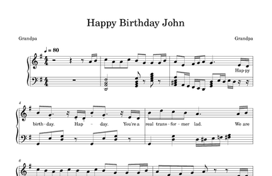 Happy Birthday John 2023