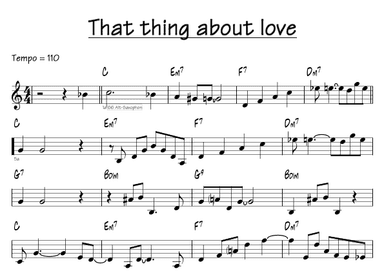 That thing about Love