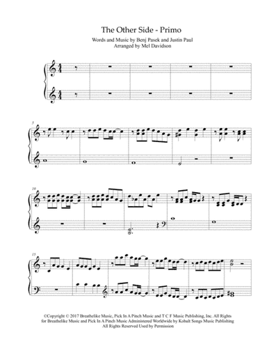 The Other Side (arr. Mel Davidson)