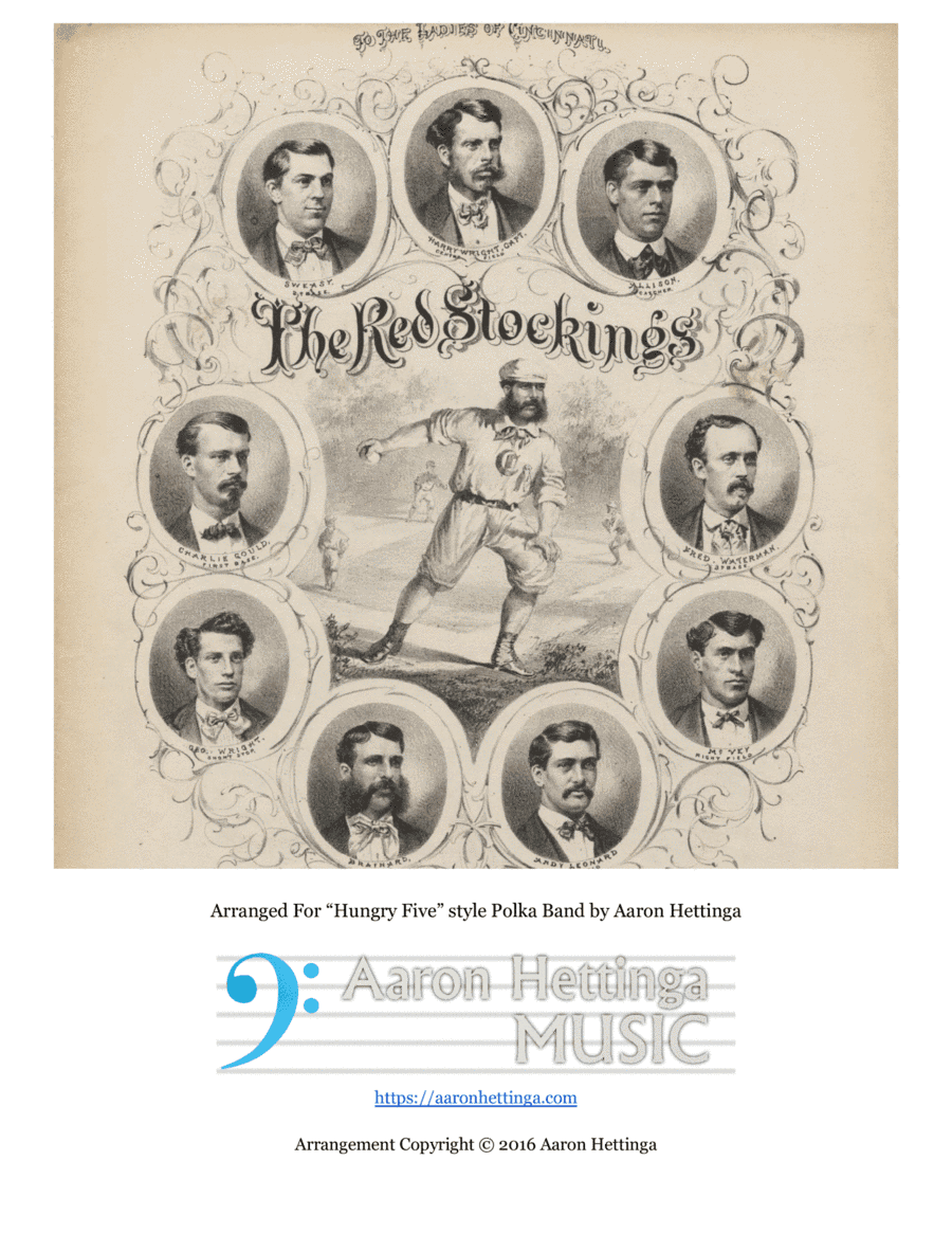 Red Stockings Polka - for "Hungry Five" Polka Band (arr. Aaron Hettinga)