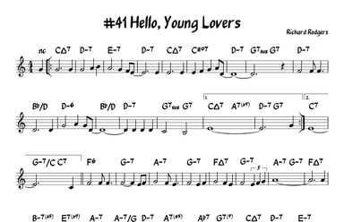 Hello, Young Lovers (arr. John Fries)