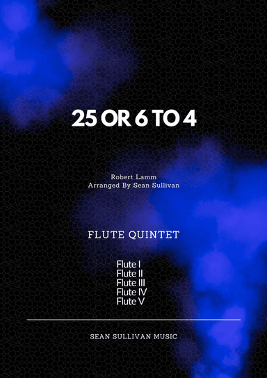 25 Or 6 To 4 (arr. Sean Sullivan)