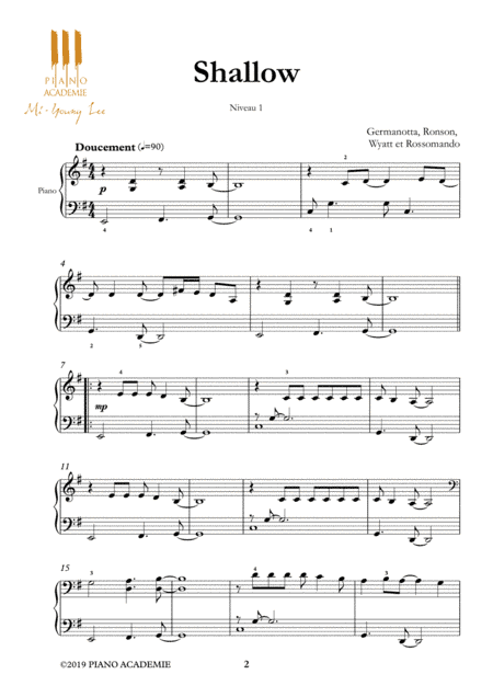 Shallow (arr. Henrique Cantalogo, Mi-Young LEE)