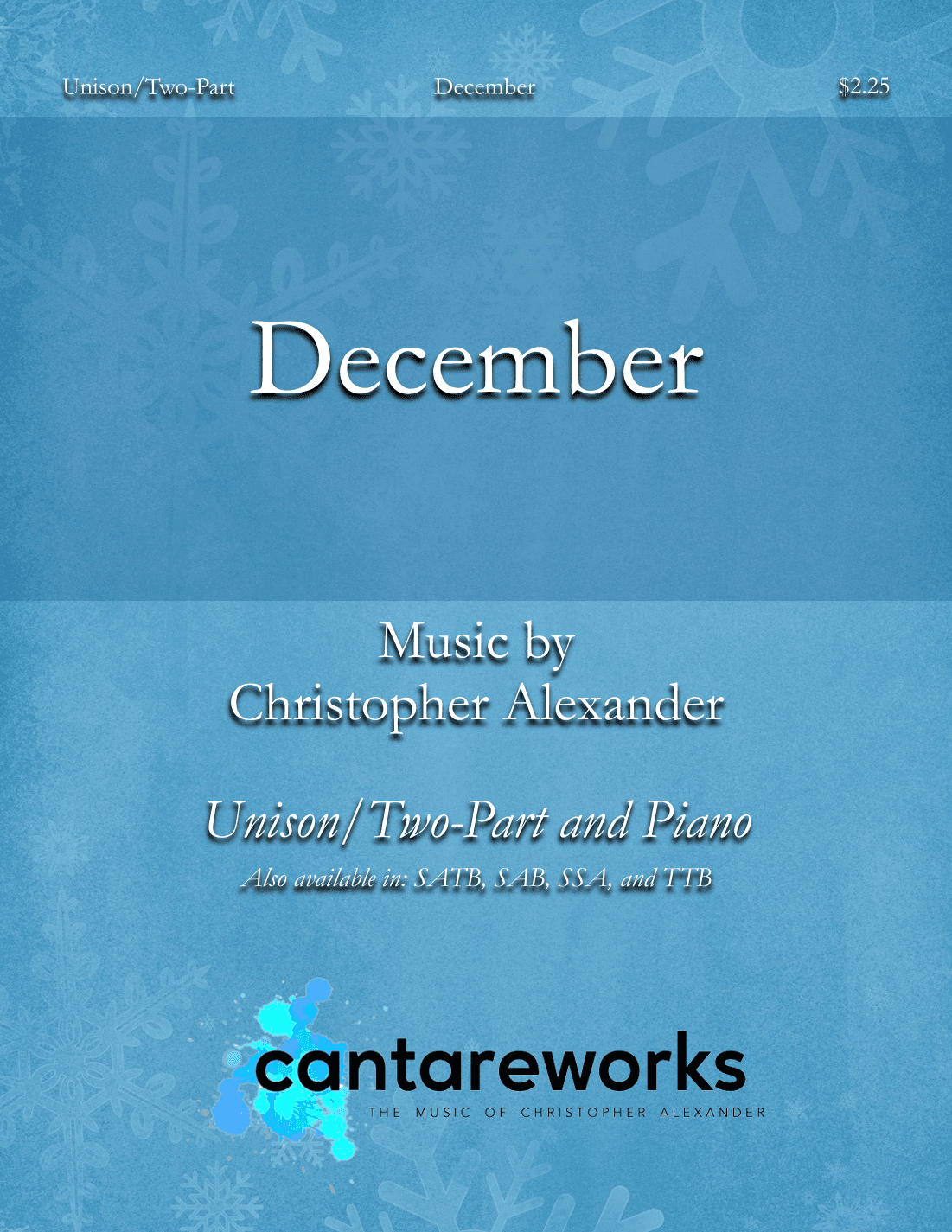 December (Unison/Two-Part)