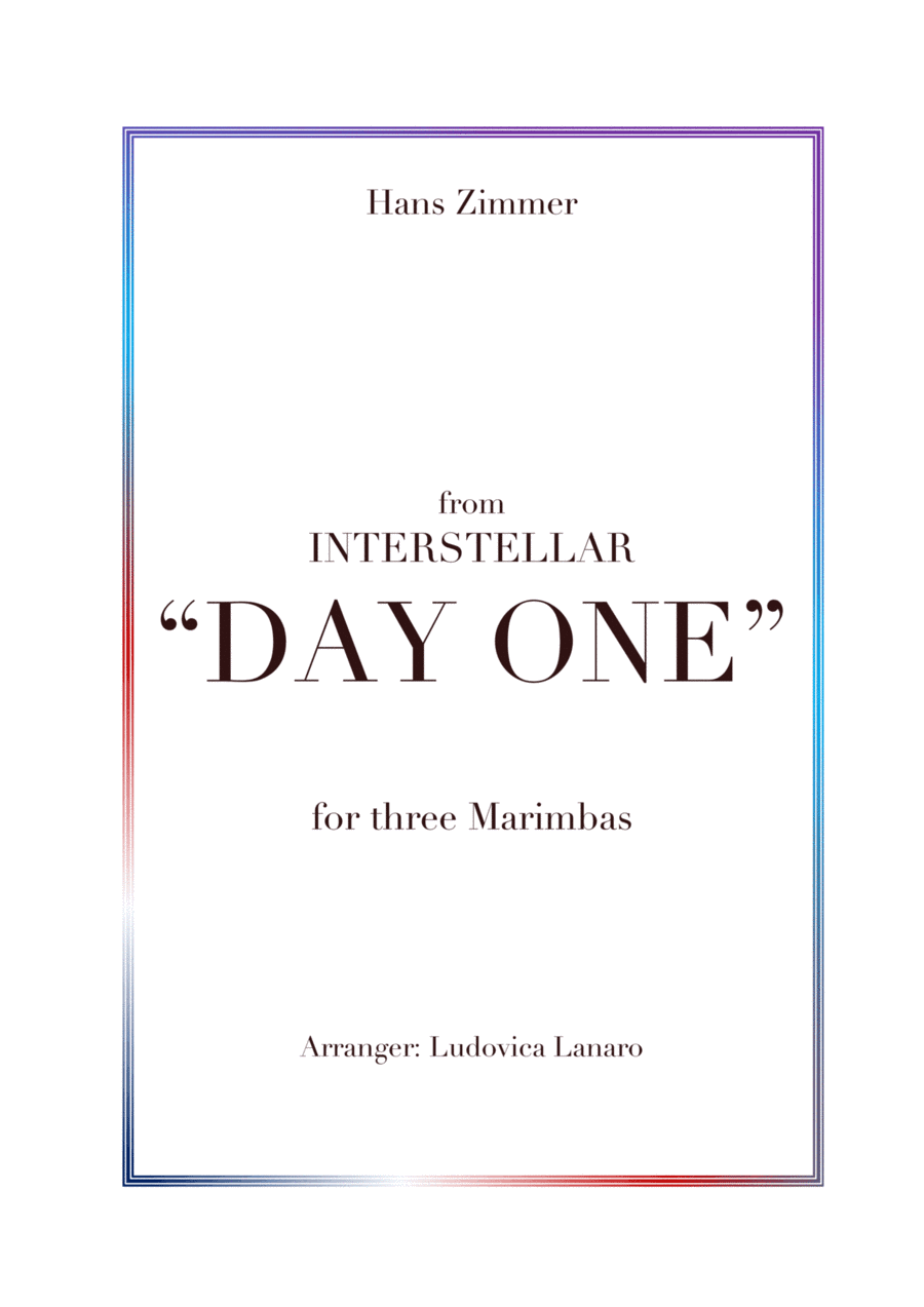 Day One (arr. Ludovica Lanaro)