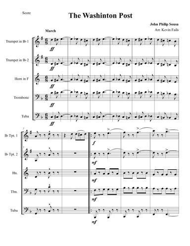 The Washington Post (arr. Kevin L. Fails)