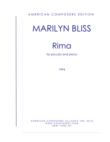 [Bliss] Rima