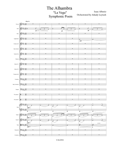 Albeniz/Leytush – "La Vega", (The Alhambra)