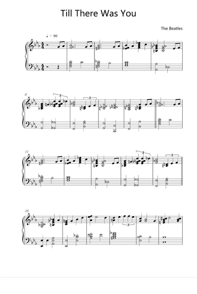 Till There Was You (arr. The Beatles)