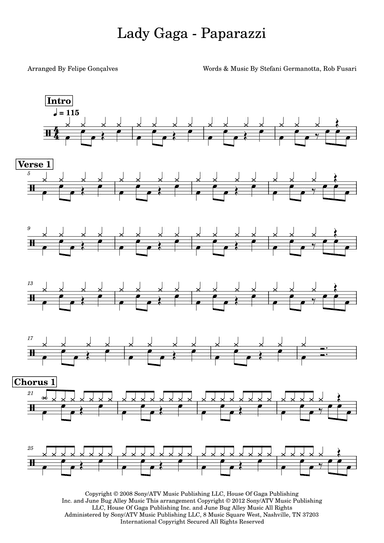 Paparazzi (arr. Felipe Gonçalves)