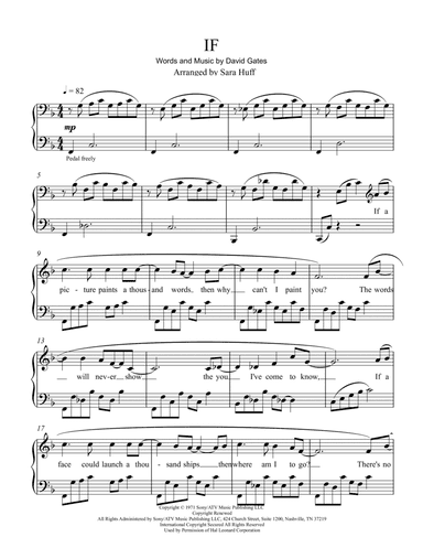If (arr. Sara Huff)