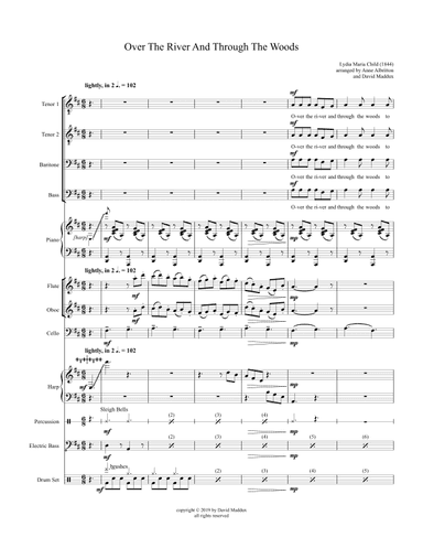 Over The River And Through The Woods (arr. David Maddux)