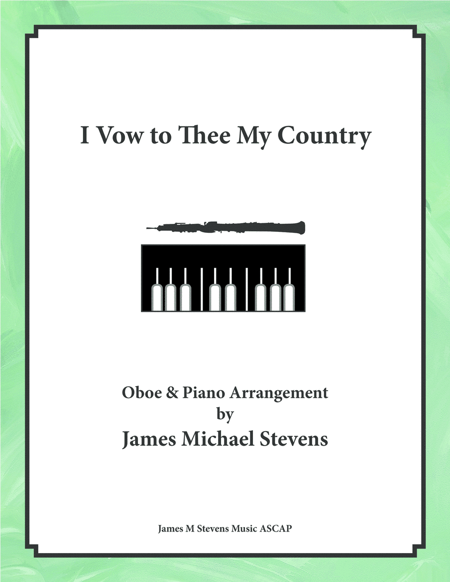 I Vow to Thee My Country - Oboe & Piano